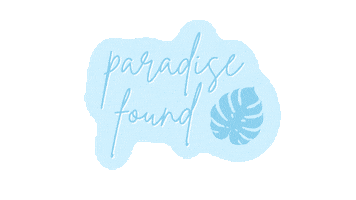 Paradise Found Summer Sticker
