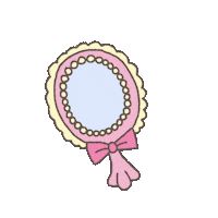 BAOXUANNN sticker kawaii mirror decoration Sticker