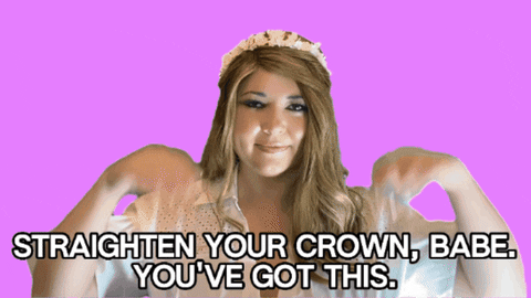 AbiLevine123 giphyupload queen crown you can do it GIF