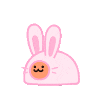 Easter Bunny Sticker by DINOSALLY