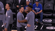 Philadelphia 76Ers Hug GIF by NBA