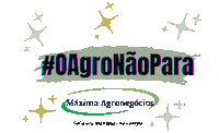 MaximaAgronegocios agro agronegocio o agro não para nao para Sticker