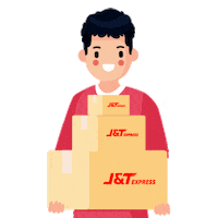 Jnt Love Sticker by JnTexpressthailand