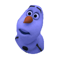 Olaf Sticker by imoji
