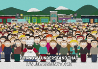 crowd gathering GIF by South Park 