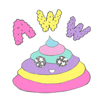 Rainbow Love GIF by Kagami Shinohara