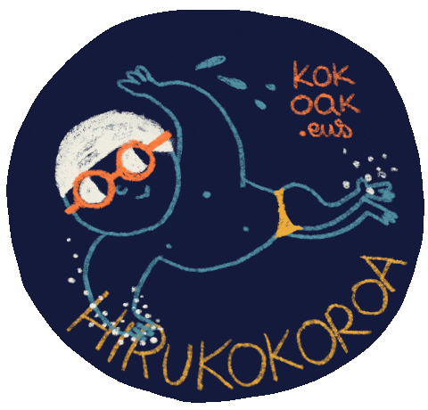 Triple Crown Swim Sticker by KOKOAK Eider Eibar