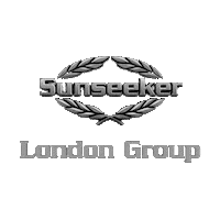sunseekerLondon ocean waves boat sail Sticker