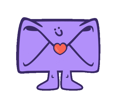 Letter Love Sticker by YO Mobile