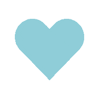 vitrinesdigitais love heart blue like Sticker