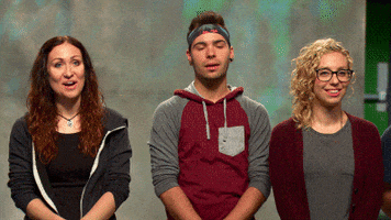 excited face off GIF by SYFY