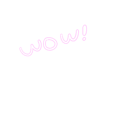 Pink Wow Sticker
