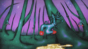 Animation Blow GIF by Nice Try Collective