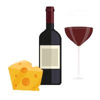 superprix vinho queijo prix superprix Sticker