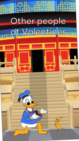 Valentine Eating GIF