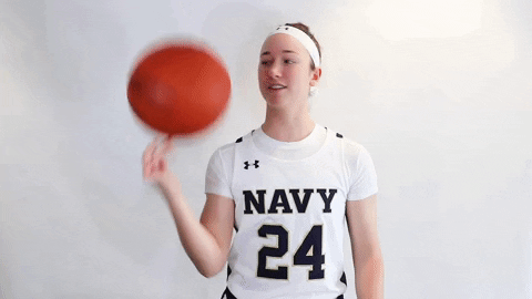 Navy Womens Basketball GIF by Navy Athletics