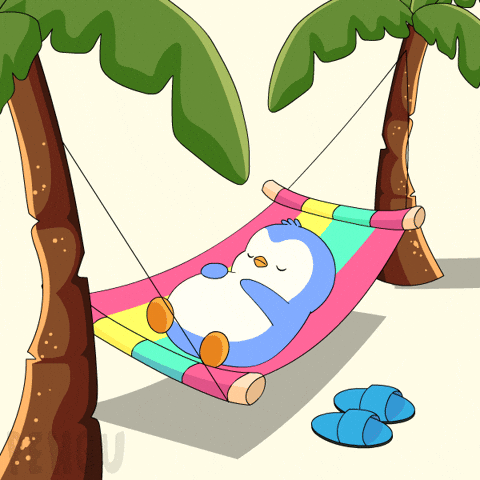 Happy Day Off GIF by Pudgy Penguins