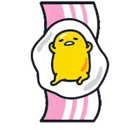Egg Sticker by Gudetama