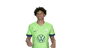 Check This Out Look Here Sticker by VfL Wolfsburg