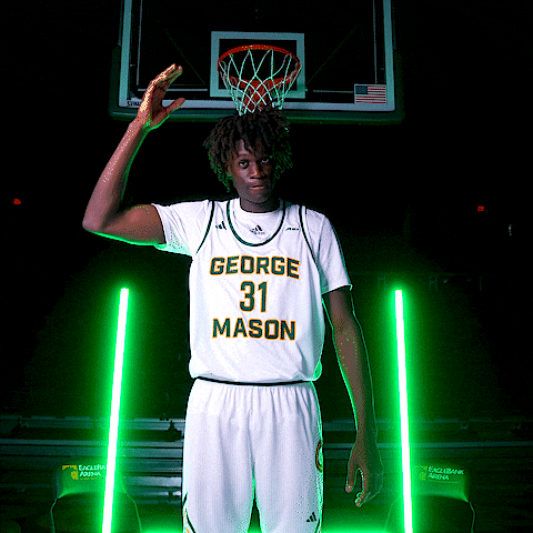 George Mason Rpm GIF by George Mason Basketball