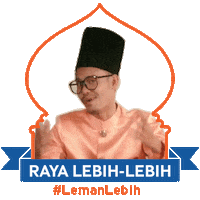 lebihuntukmu lemanlebih Sticker by unifi