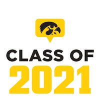 Iowa Hawkeyes Hawkeye Sticker by University of Iowa