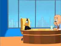 Daffy Duck Falling GIF by Looney Tunes