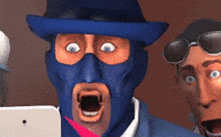 Gasp Spy GIF