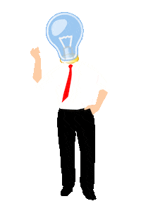 Man Idea Sticker