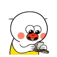 Cash Counting Sticker by kwaesam