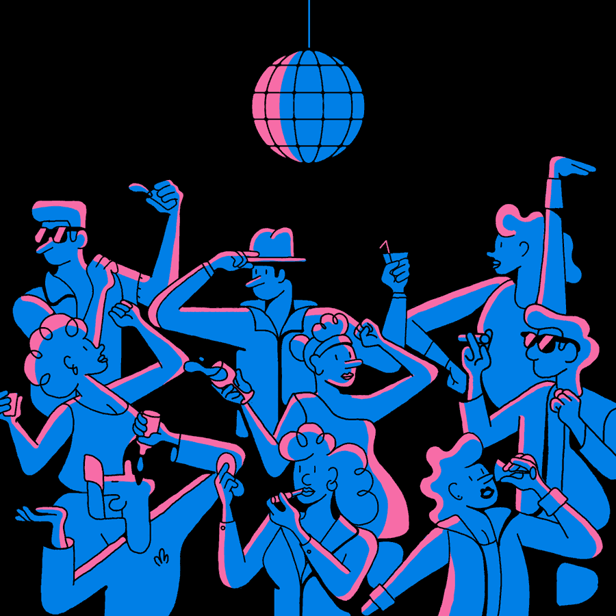 friday club GIF by Jimmy Simpson