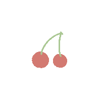 Cherry さくらんぼ Sticker