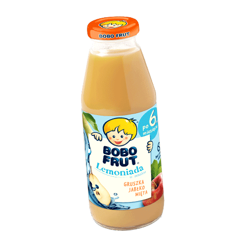 Bobofrut Lemoniada Sticker by Nestlé Baby & Me Polska