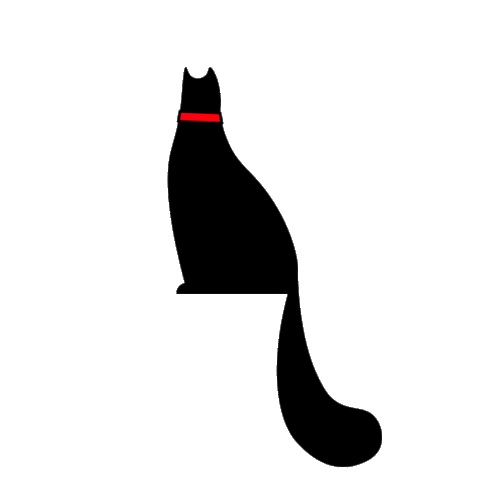 Cat Illustration Sticker by Bon Ton