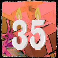 Birthday Flickering GIF