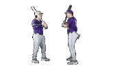 Baseball Ppp Sticker by Albion College