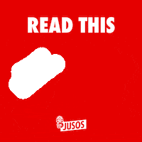 Read GIF by Jusos
