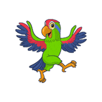 Parrot Rec Sticker by Santa Ana Parks