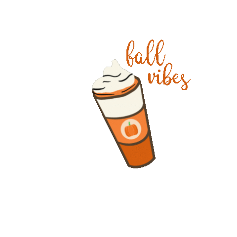 Coffee Fall Sticker