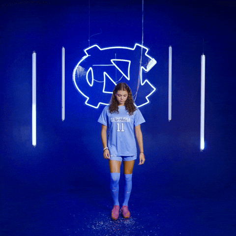 University Of North Carolina Soccer GIF by UNC Tar Heels