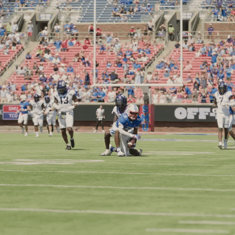 First Down GIF by SMU Football