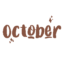 Fall October Sticker
