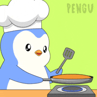 Chef Cooking GIF by Pudgy Memez