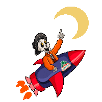 Happy Moon Sticker by Jarritos