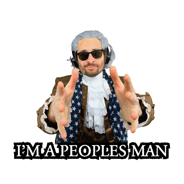 Accomodate Founding Father Sticker