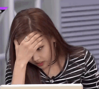 K Pop Facepalm GIF