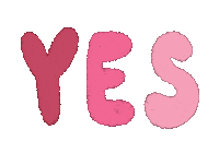 Yes Please Enthusiasm Sticker
