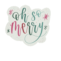 Merry Christmas Sticker by ECLetters