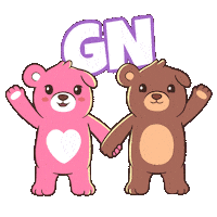 Sleepy Good Night Sticker by BEARISH