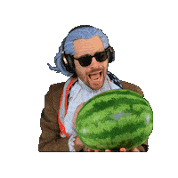 Water Melon Fruit Sticker